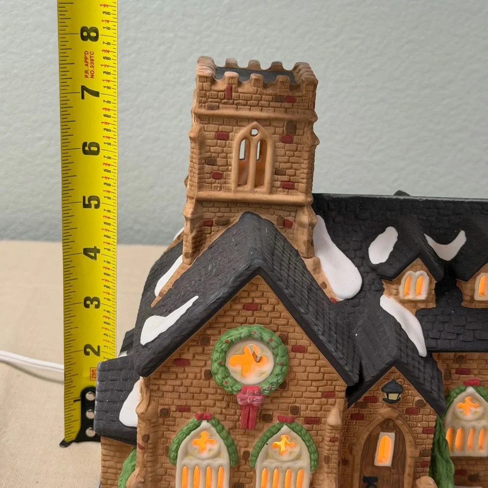 N/A church display snow